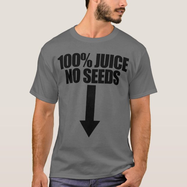 Camiseta Sumo 100% Sem Sementes Arrancando Vasectomia Mascu (Frente)