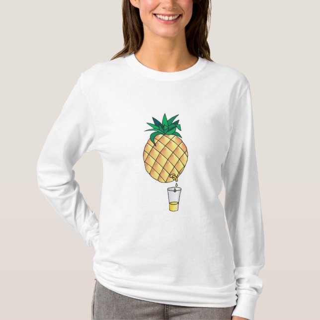 Camiseta sumo de abacaxi puro (Frente)