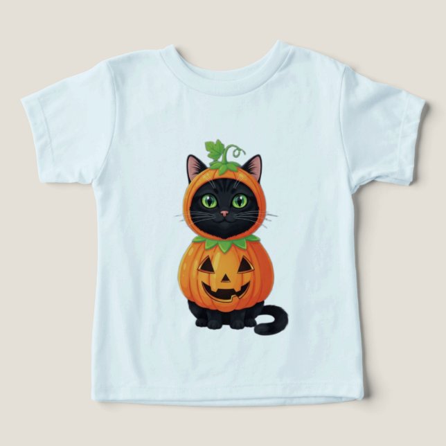 Camiseta Sumo de Gato de Abóbora Bonito (Design frontal)