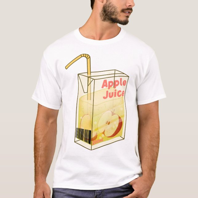 Camiseta Sumo de maçã fresco (Frente)