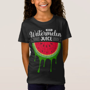 Camiseta Sumo de Melancia Engraçado Fruta de Verão