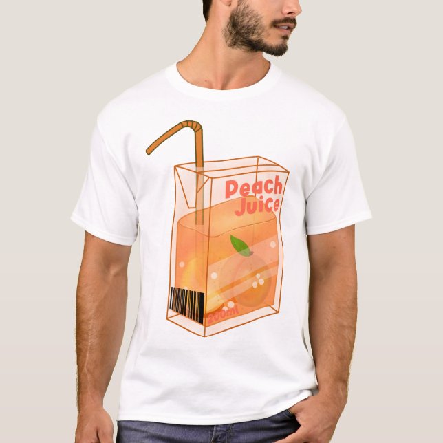 Camiseta Sumo de pêssego fresco (Frente)