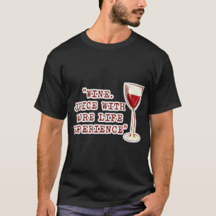 Camiseta Sumo De Vinho Com Mais Experiência De Vida