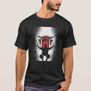 Camiseta Sumô e lutador de Sumô com Sumô e luta de Sumô