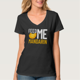 Camiseta Sumo Fresco de Fruta de Árvore em Laranja-mandarin