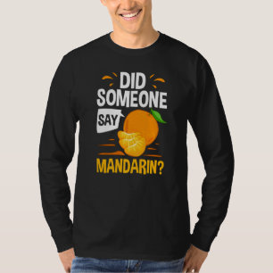 Camiseta Sumo Fresco de Fruta de Árvore em Laranja-mandarin
