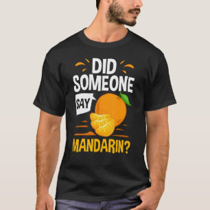 Camiseta Sumo Fresco de Fruta de Árvore em Laranja-mandarin