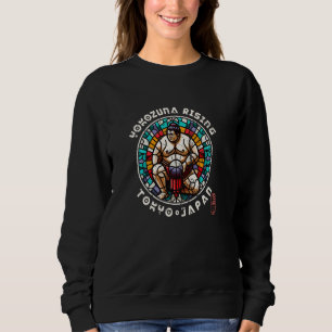 Camiseta Sumo Japão Yokozuna Japonês Caracteres Kanji Souv