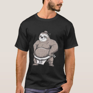 Camiseta Sumo Luta Lama Artes Marciais Engraçadas Para Cria