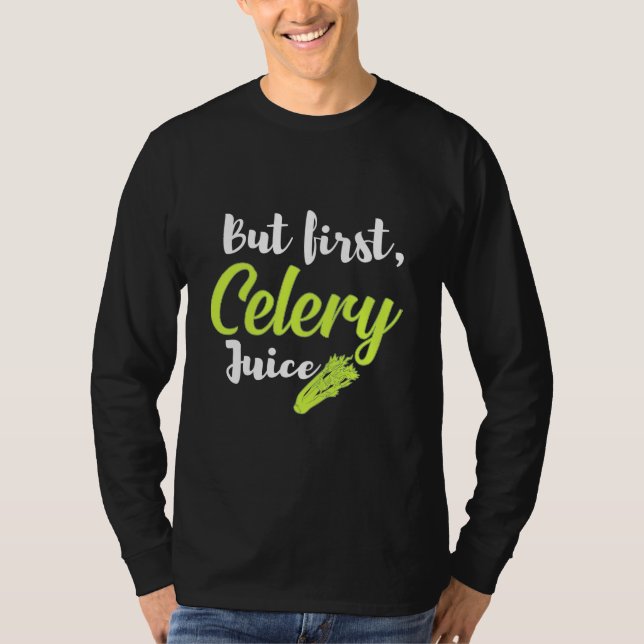 Camiseta Sumo Vegetariano Mas Primeiro Aipo (Frente)