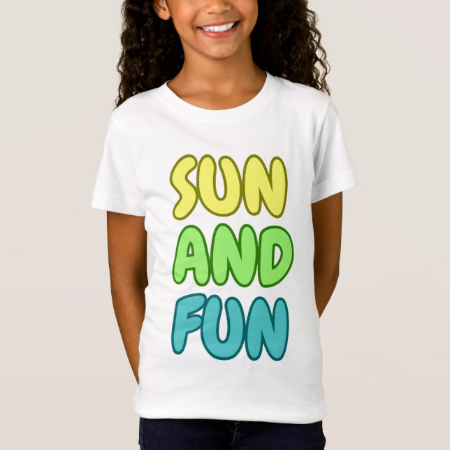 Camiseta Sun And Fun Fine Jersey (Frente)