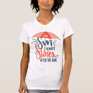 Camiseta Sun cita cotações de chuva positivas