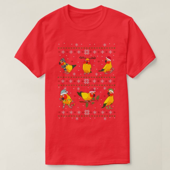 Camiseta Sun Conure - Natal Feio (Frente do Design)