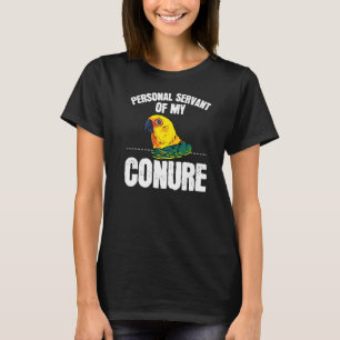 Camiseta Sun Conure Para O Papagaio Eu Amo A Minha Conura B