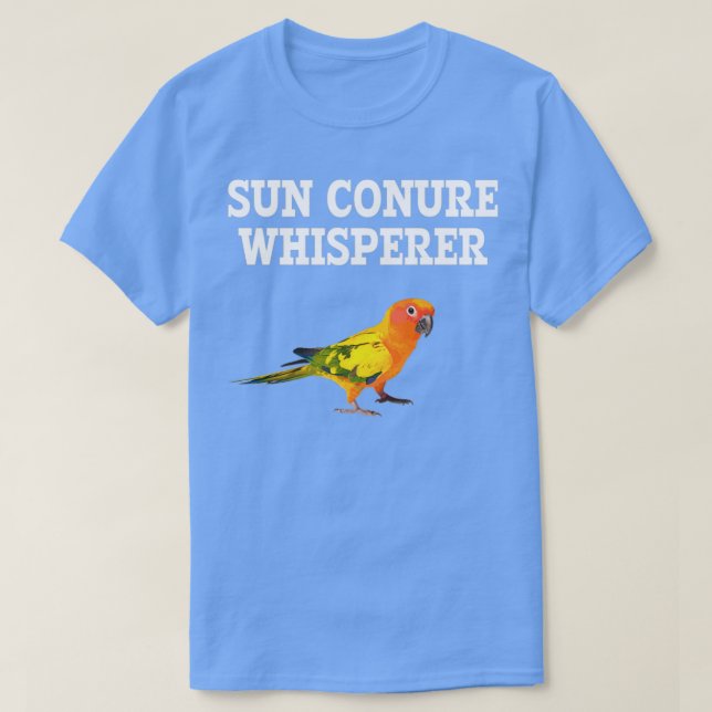 Camiseta Sun Conure Whisperer (Frente do Design)