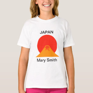 Camiseta Sun e Monte Fuji