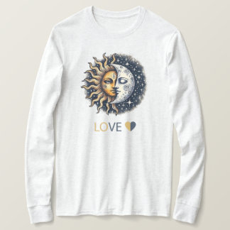 Camiseta Sun e Moon Twin Soul