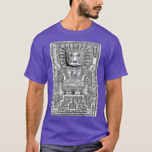 Camiseta Sun gate Sun Deus Viracocha Pre Columbian 1