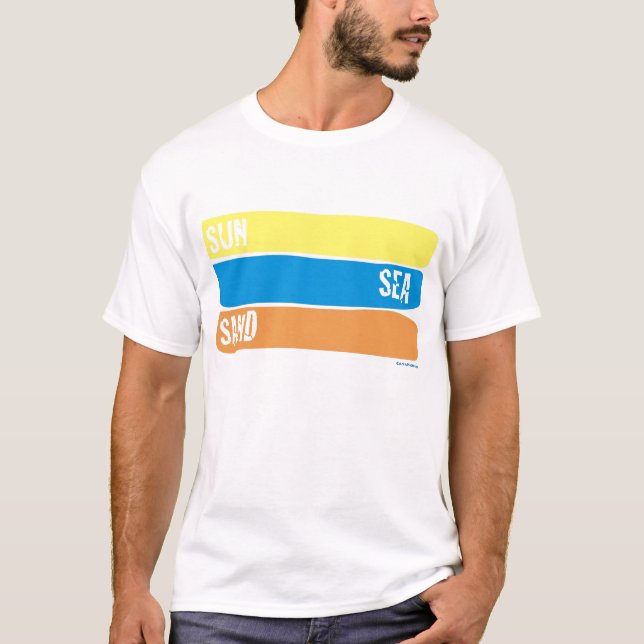 Camiseta Sun-Mar-Areia (Frente)