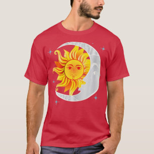 Camiseta Sun Moon Stars Earth Astrology Astronomer Astronom