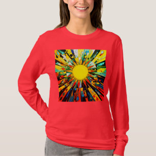 Camiseta Sun na Abstrato 910