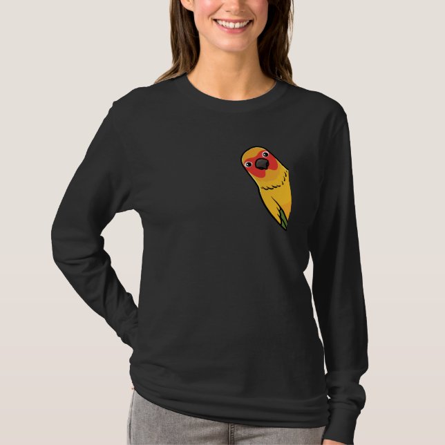 Camiseta Sun-Parakeet Conure Aratinga solstitialis (Frente)