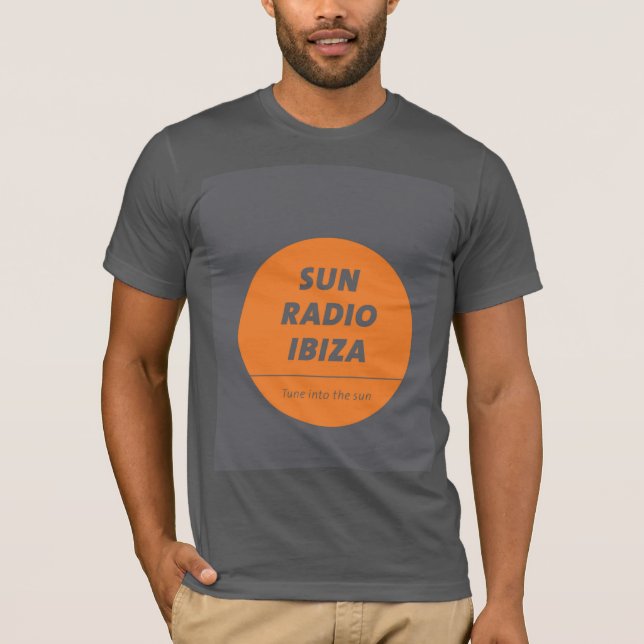Camiseta Sun Radio Ibiza Shirt grey (Frente)
