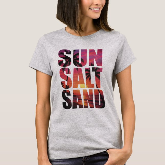 Camiseta Sun Salt Sand 🌞 ⛱️ (Frente)