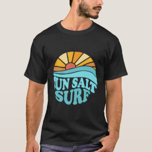 Camiseta Sun Salt Surf Retro Beach Sunset