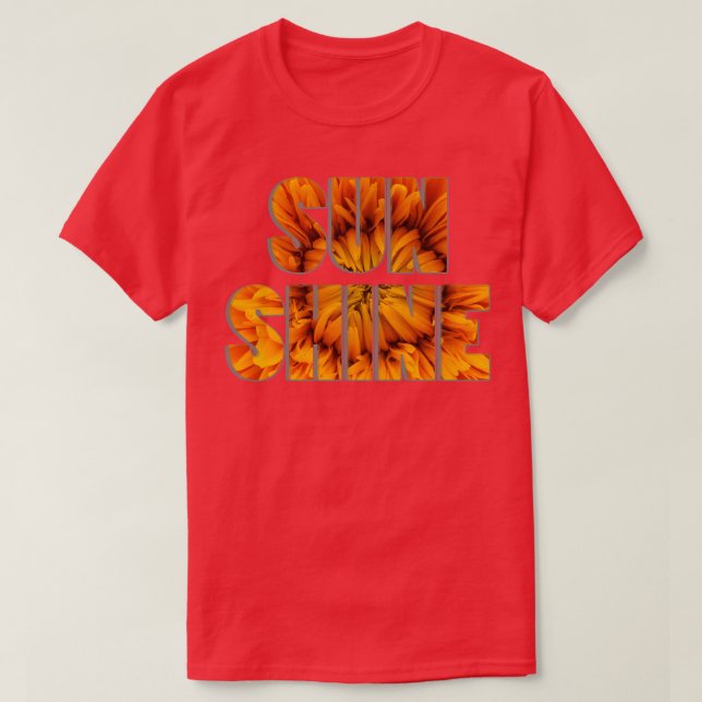 CAMISETA SUN SHINE (Frente do Design)