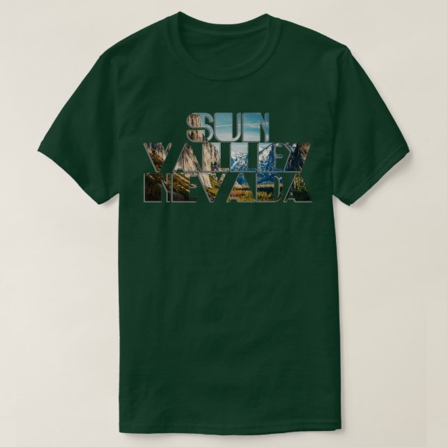 Camiseta Sun Valley Nevada (Frente do Design)