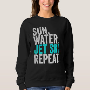 Camiseta Sun Water Jet ski Repetir Vintage Jet Ski 1