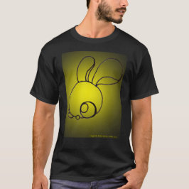 Camiseta Sunburst Bunny em preto
