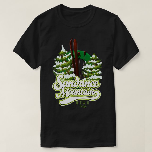 Camiseta Sundance Mountain Ski (Frente do Design)