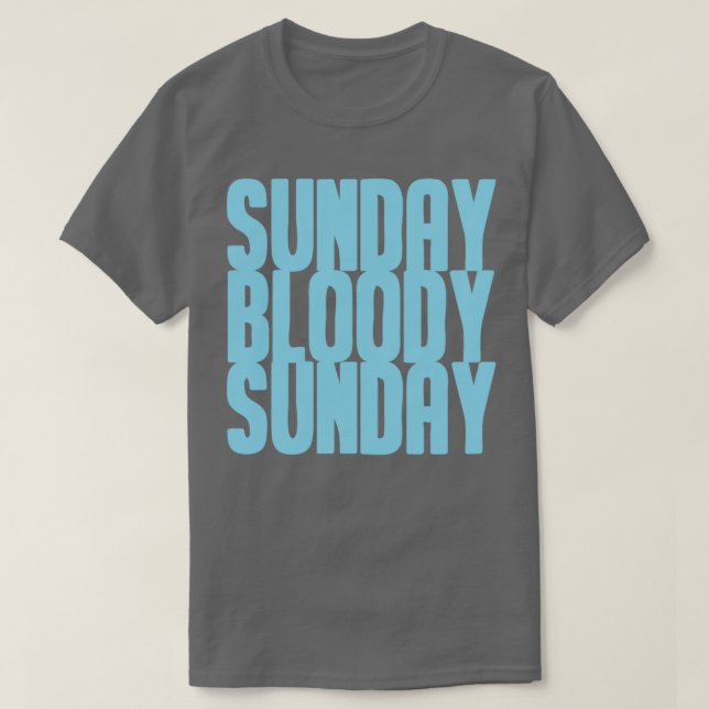 Camiseta Sunday Blue (Frente do Design)