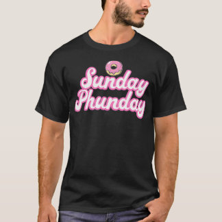 Camiseta Sunday Phunday Phish Donuts   Funny Donut Lover
