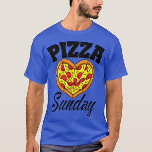 Camiseta Sunday Pizza Night Funny Pizza Lover Comida Rápida