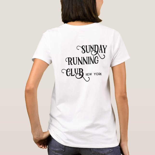 Camiseta Sunday Running Club Matching Group (Verso)