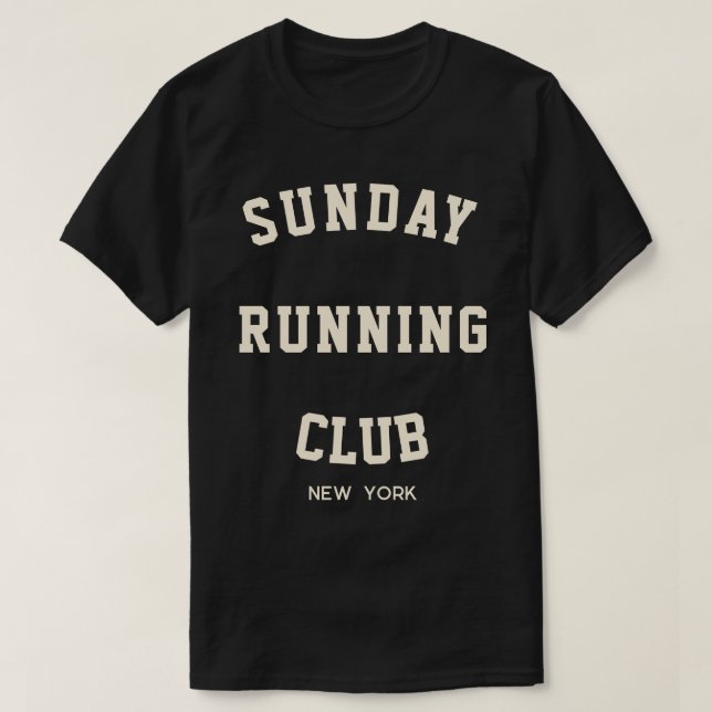 Camiseta Sunday Running Club Matching Group (Frente do Design)
