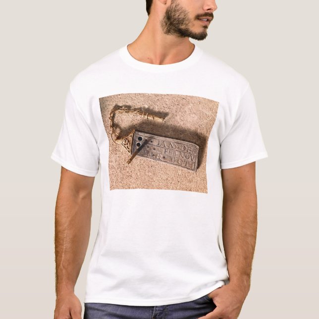 Camiseta Sundial, prata e ouro portáteis, século X (d (Frente)