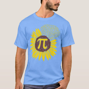 Camiseta Sunflower 3,14 Pi - Símbolo de Números Matemáticos