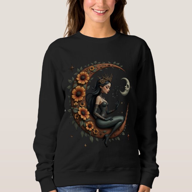 Camiseta Sunflower Crescent Queen  (Frente)