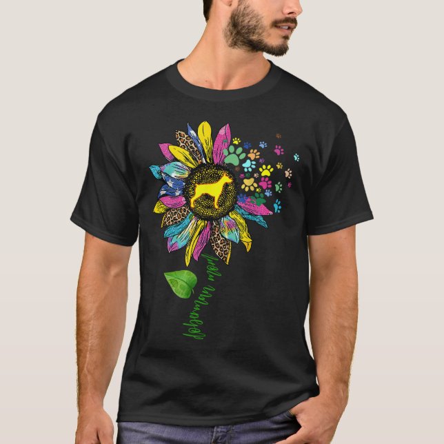 Camiseta Sunflower Doberman (Frente)
