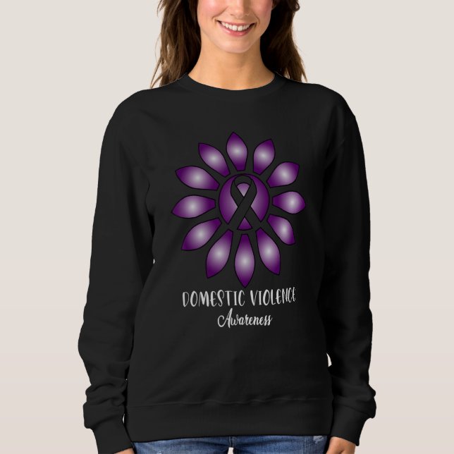 Camiseta Sunflower Domestic Violence Awareness (Frente)