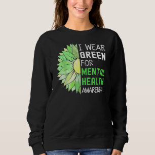 Camiseta Sunflower Green I Veste Verde Para Saúde Mental Aw