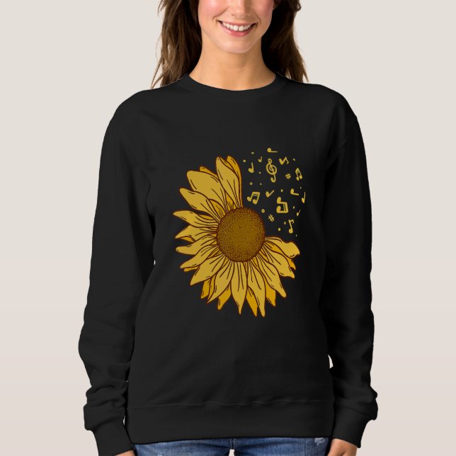 Camiseta Sunflower Hope Positive Music Flowers Sunflowers 1 (Frente)