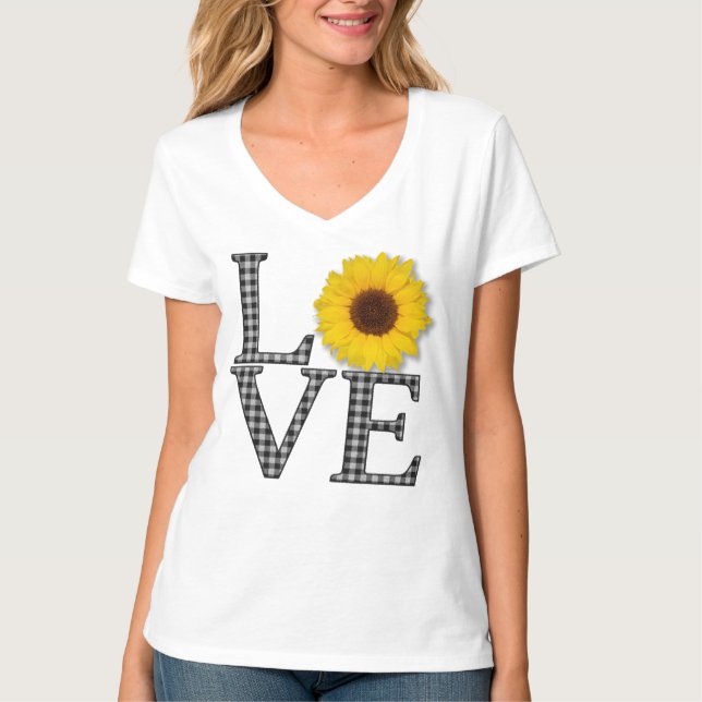 Camiseta Sunflower Love (Frente)