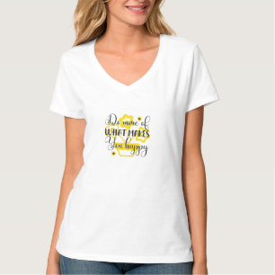 Camiseta Sunflower Lover Faça Mais O Que Te Faz Feliz