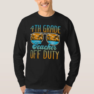 Camiseta Sunglass Beach 4.º ano Professor desligado no últi