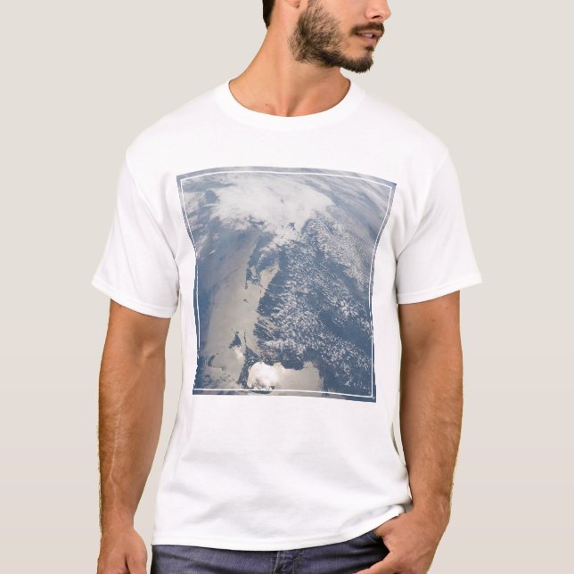 Camiseta Sunglint Na Costa De Massachusetts. (Frente)